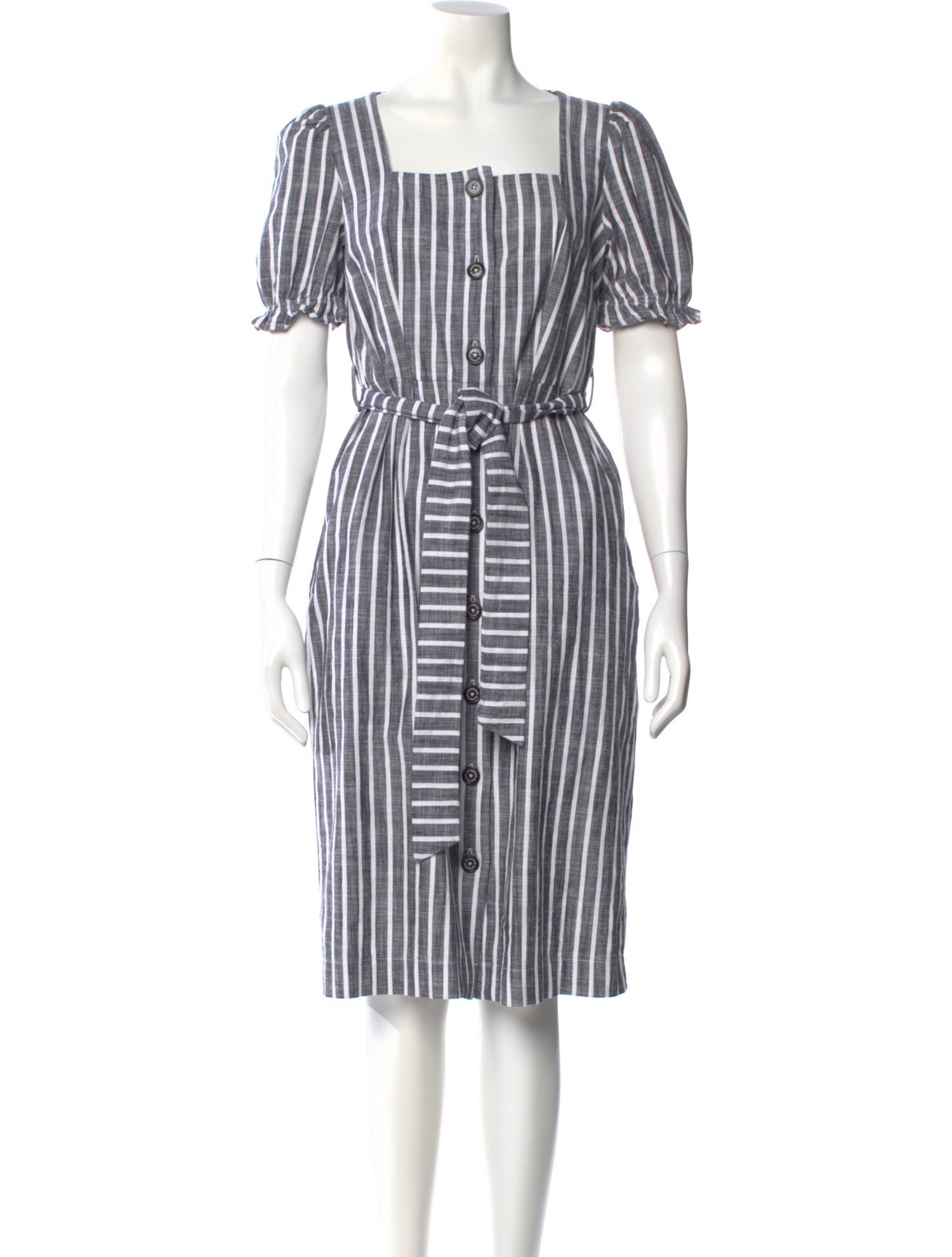 Barbour Striped Knee-Length Dress