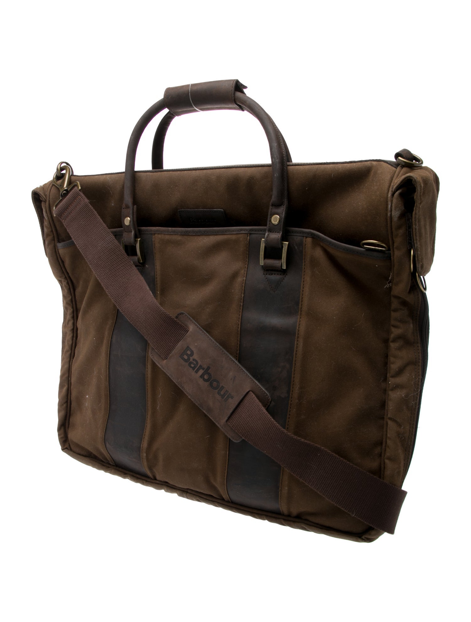 Barbour Canvas Messenger Bag