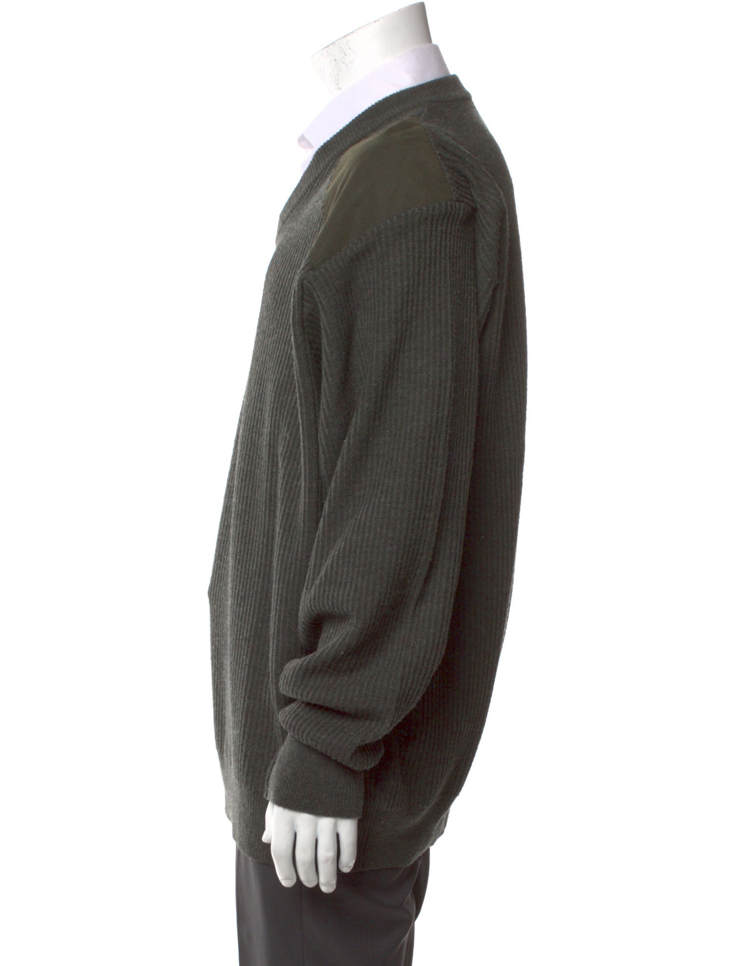 Barbour Wool V-Neck Pullover