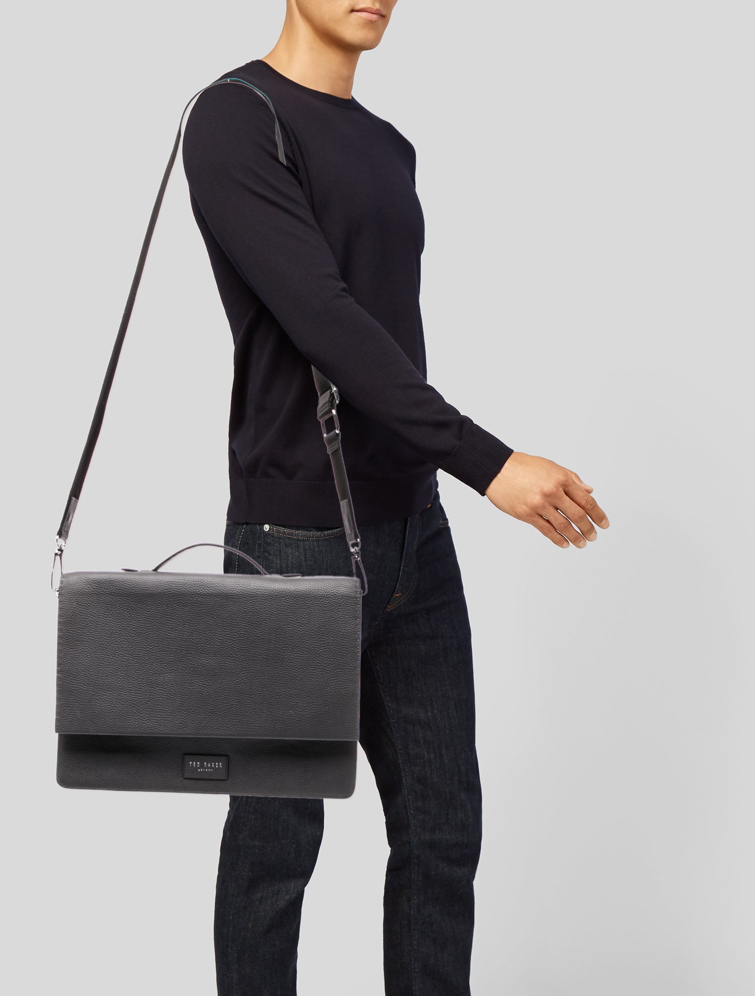 Barbour Leather Briefcase