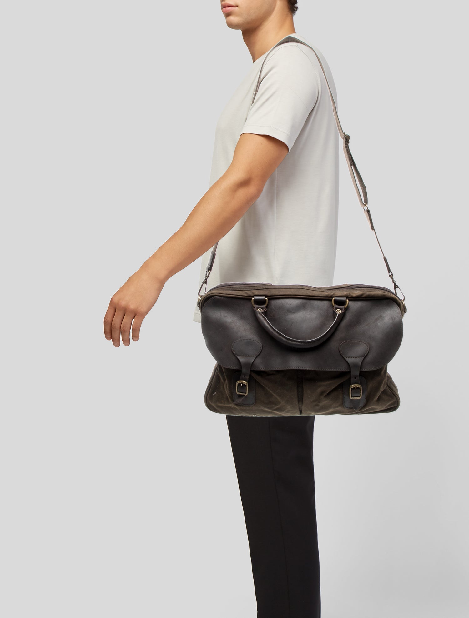Barbour Canvas Shoulder Bag