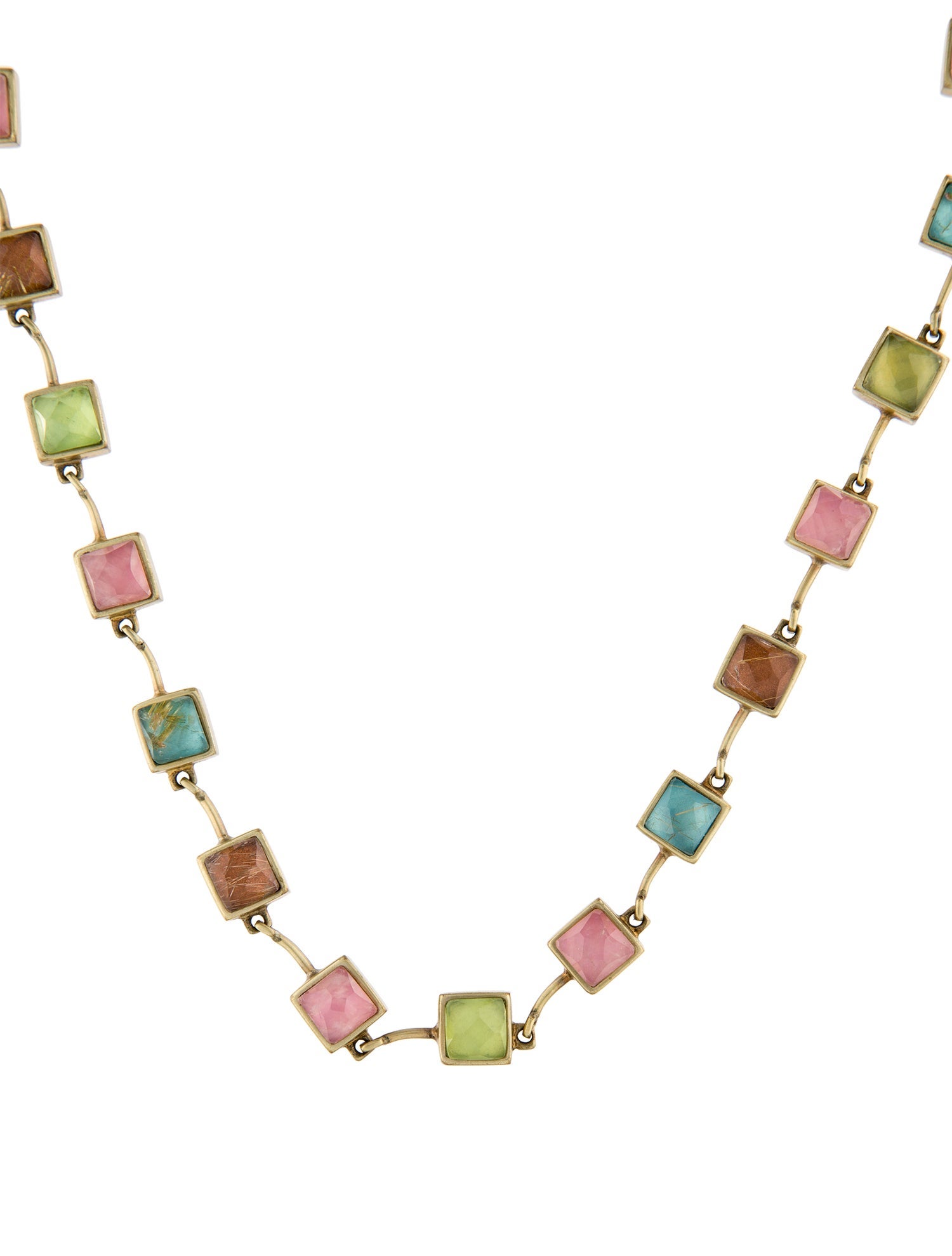 Vaubel Multi Stone Collar Necklace