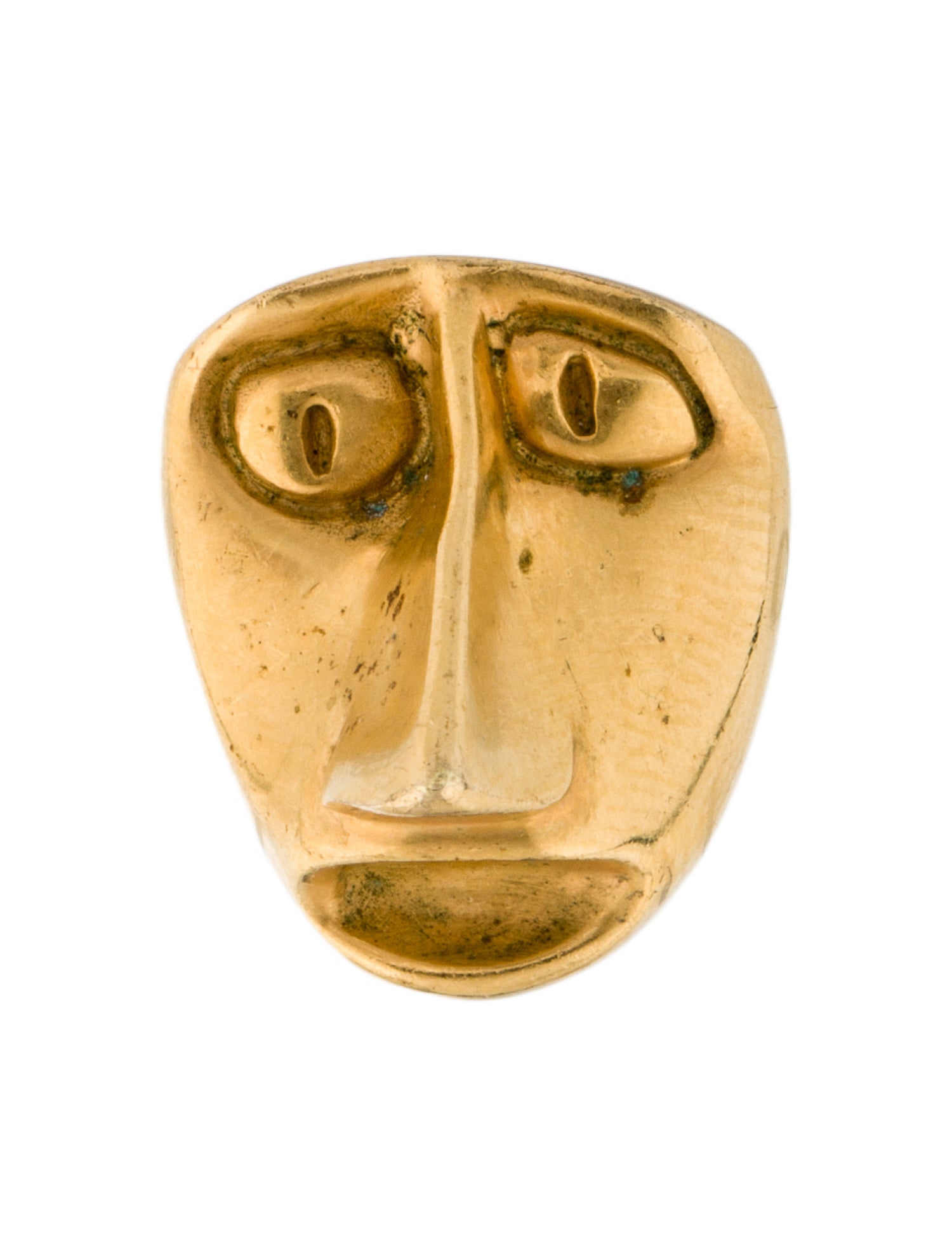 Vaubel Face Brooch