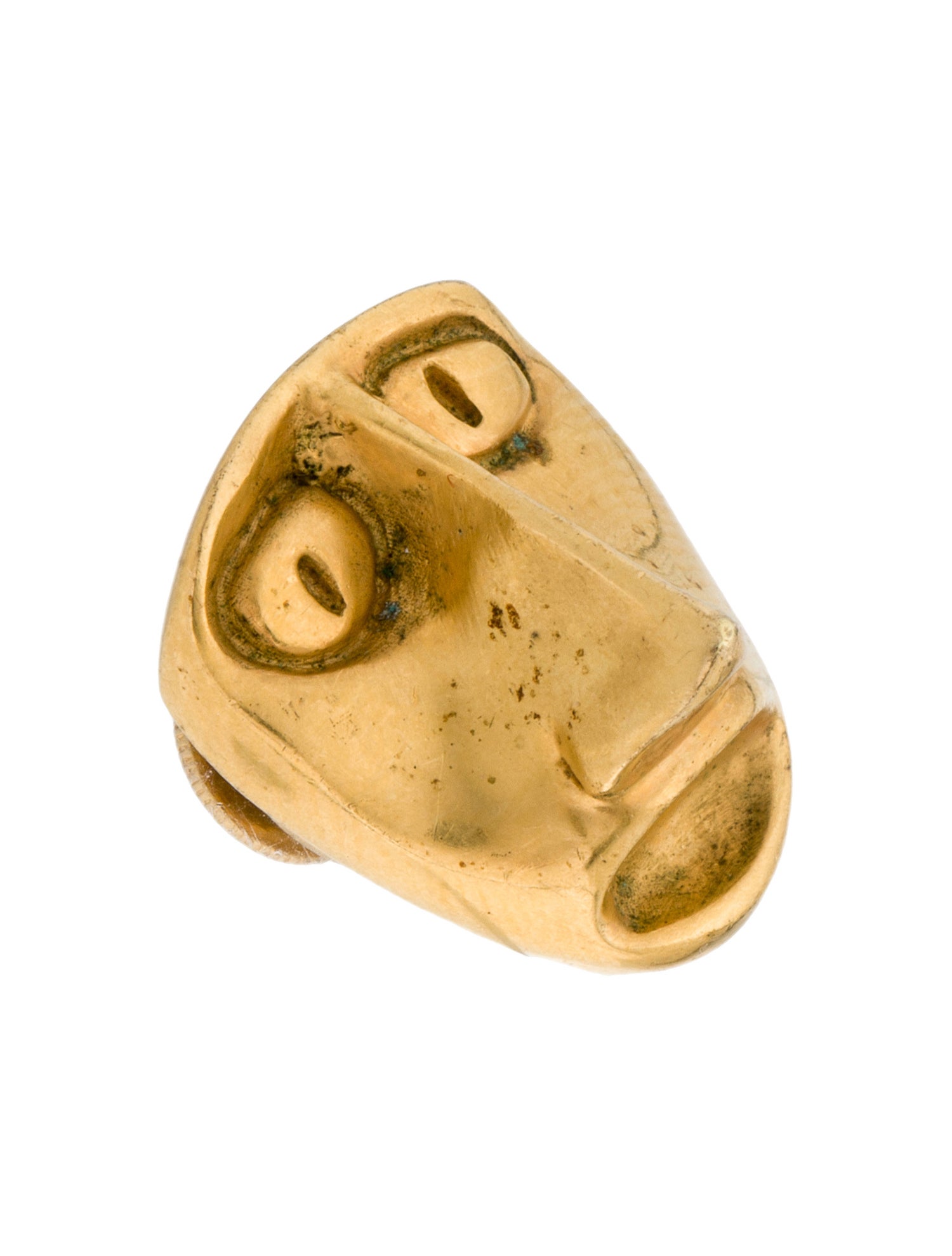Vaubel Face Brooch