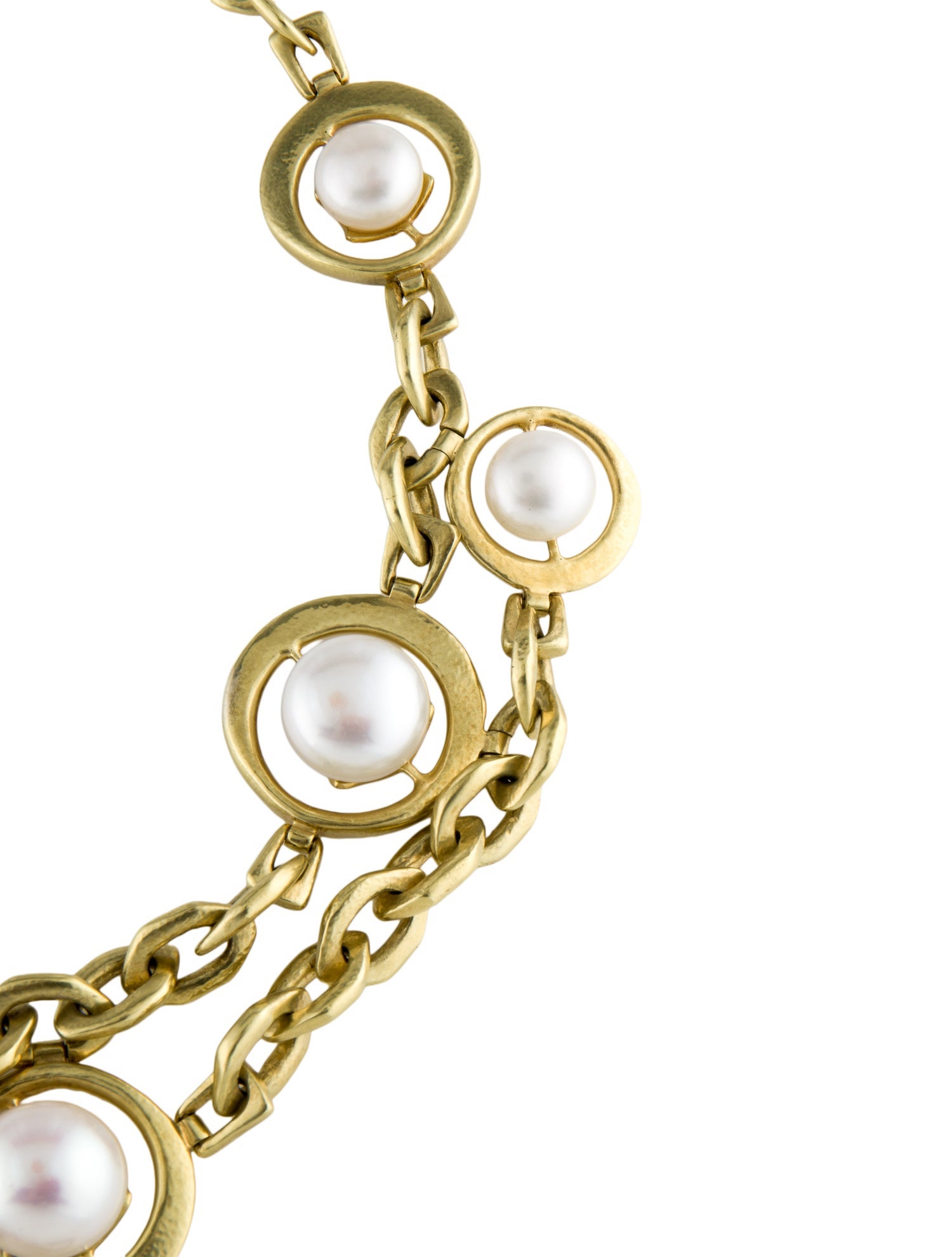 Vaubel Pearl Collar Necklace