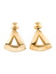 Vaubel Geometric Door Knocker Clip-On Earrings
