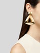 Vaubel Geometric Door Knocker Clip-On Earrings