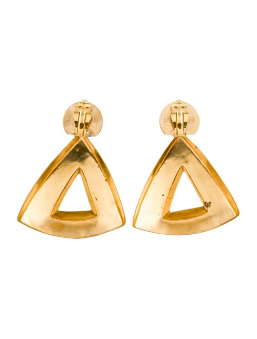 Vaubel Geometric Door Knocker Clip-On Earrings