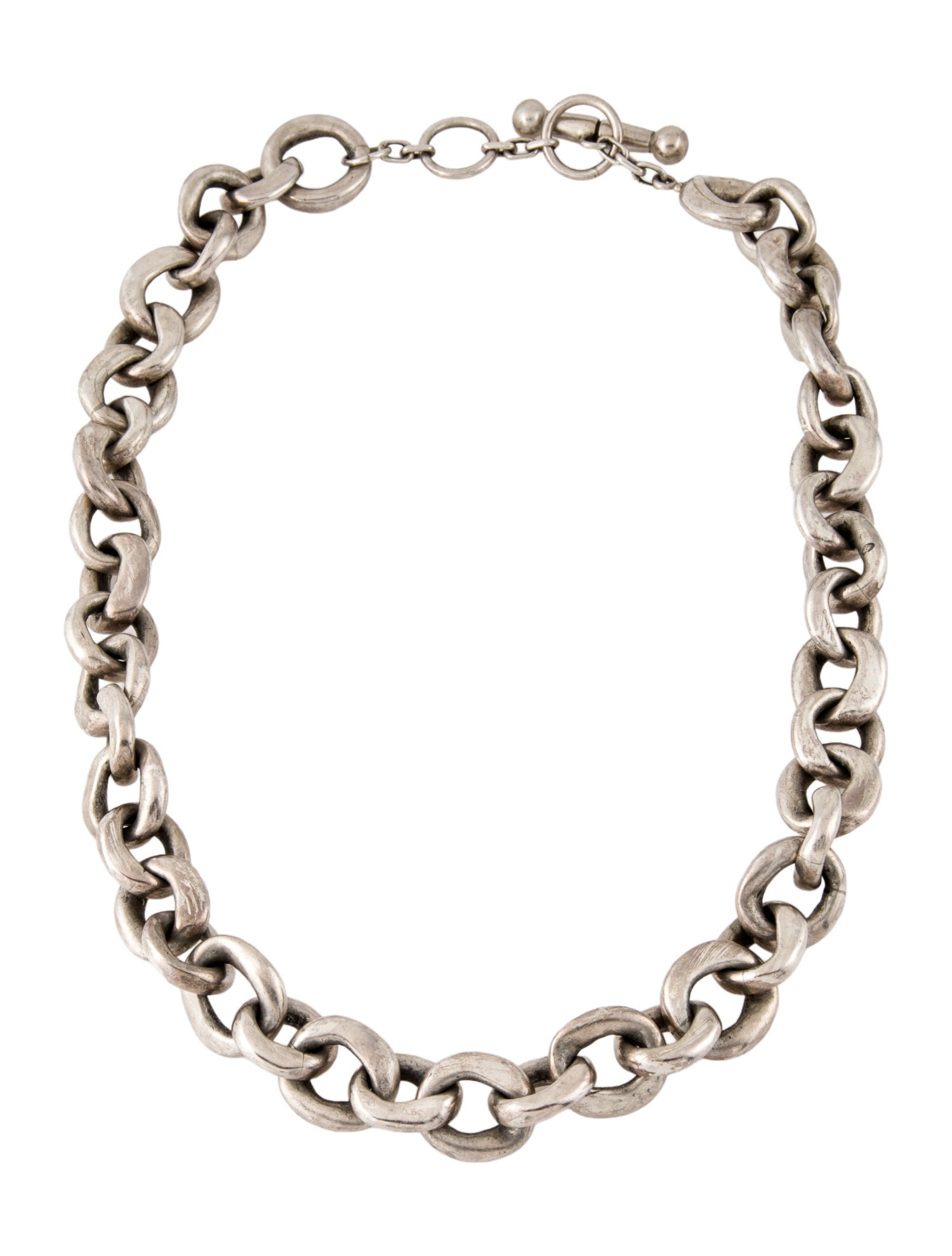 Vaubel Chain-Link Toggle Necklace