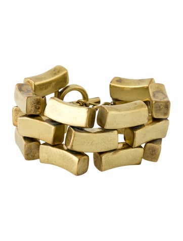 Pre-owned Vaubel Link Bracelet, 6.5" In Multi