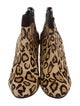 Sam Edelman Ponyhair Leopard Print Booties