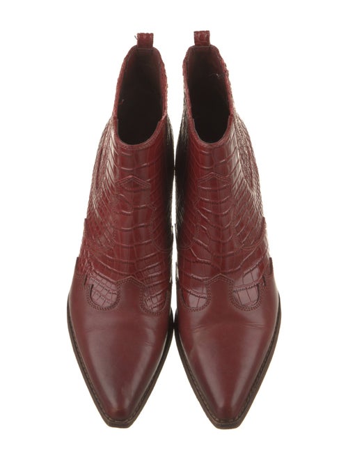 Sam Edelman Embossed Leather Boots