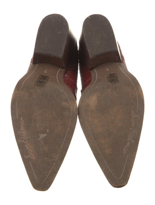 Sam Edelman Embossed Leather Boots