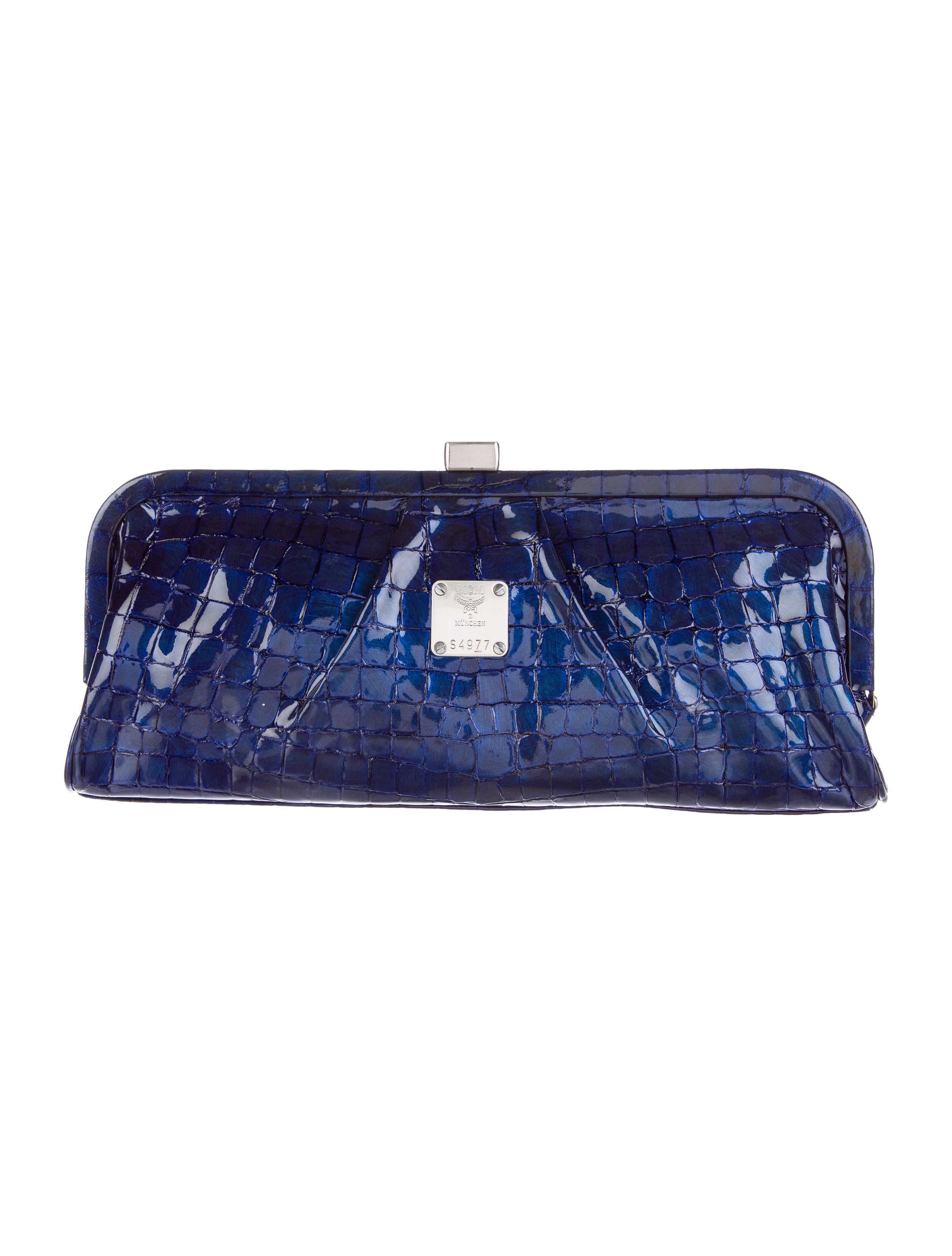 mcm embossed patent leather clutch handbags w3021119 mcm embossed patent leather clutch handbags w3021119