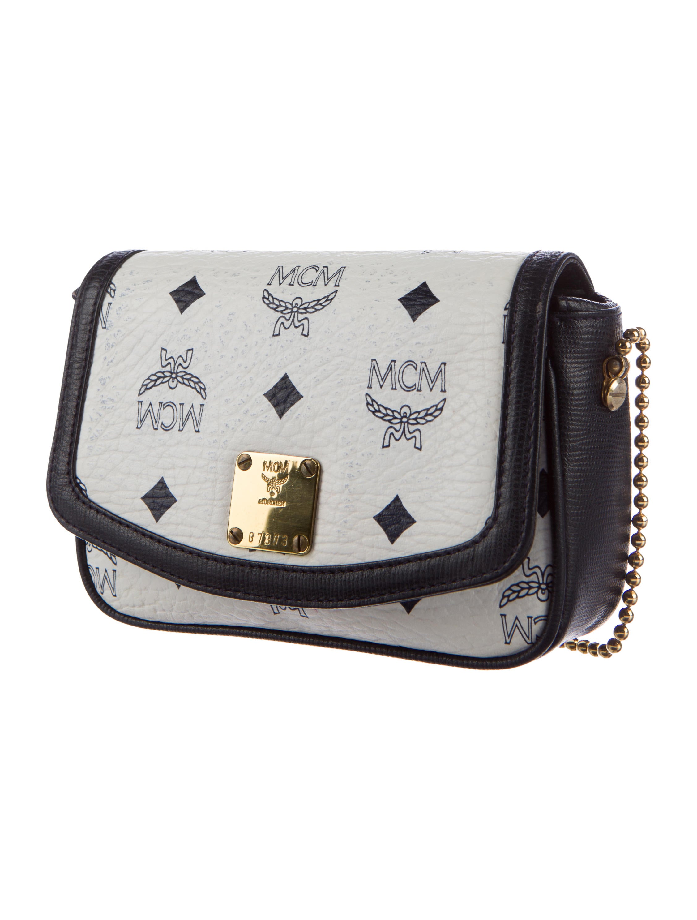 MCM Visetos Mini Crossbody Bag Handbags W3021354 The RealReal