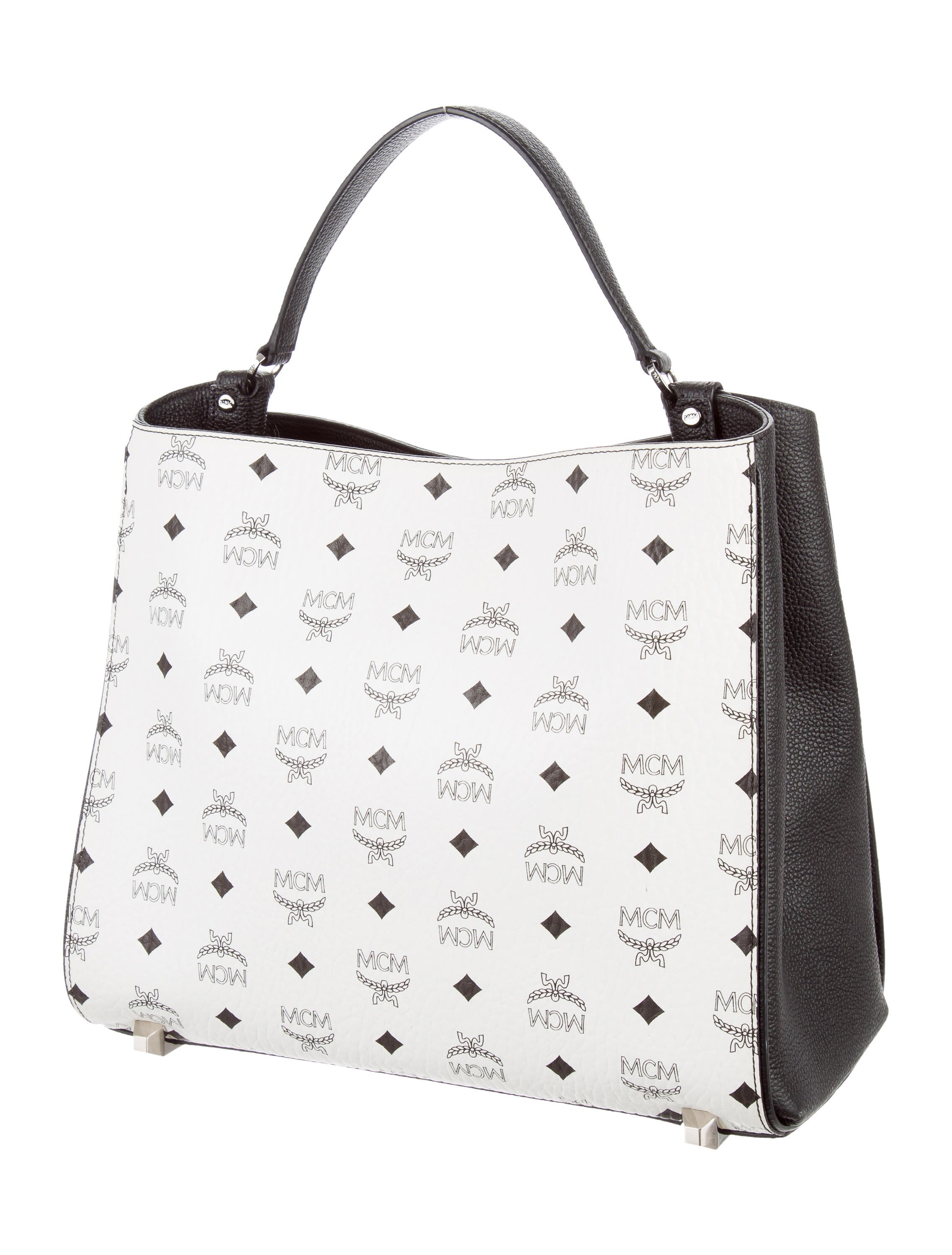 MCM Corina Visetos Shoulder Bag Handbags W3021506 The RealReal