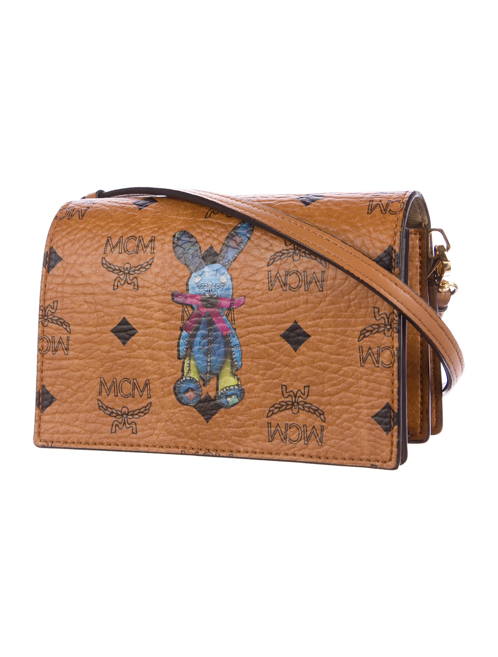 MCM Rabbit Visetos Crossbody Bag Handbags W3021597 The RealReal