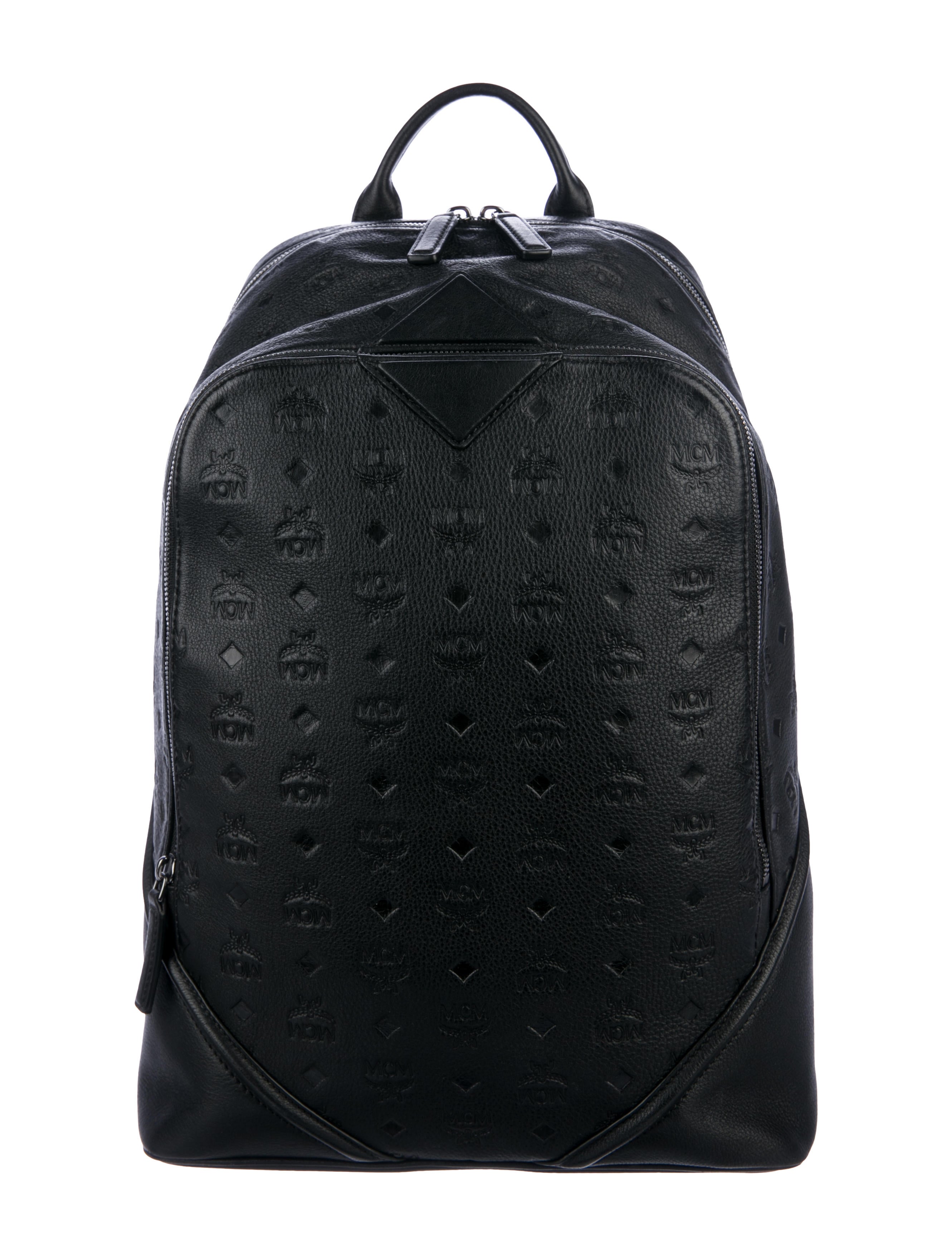 MCM Ottomar Leather Backpack