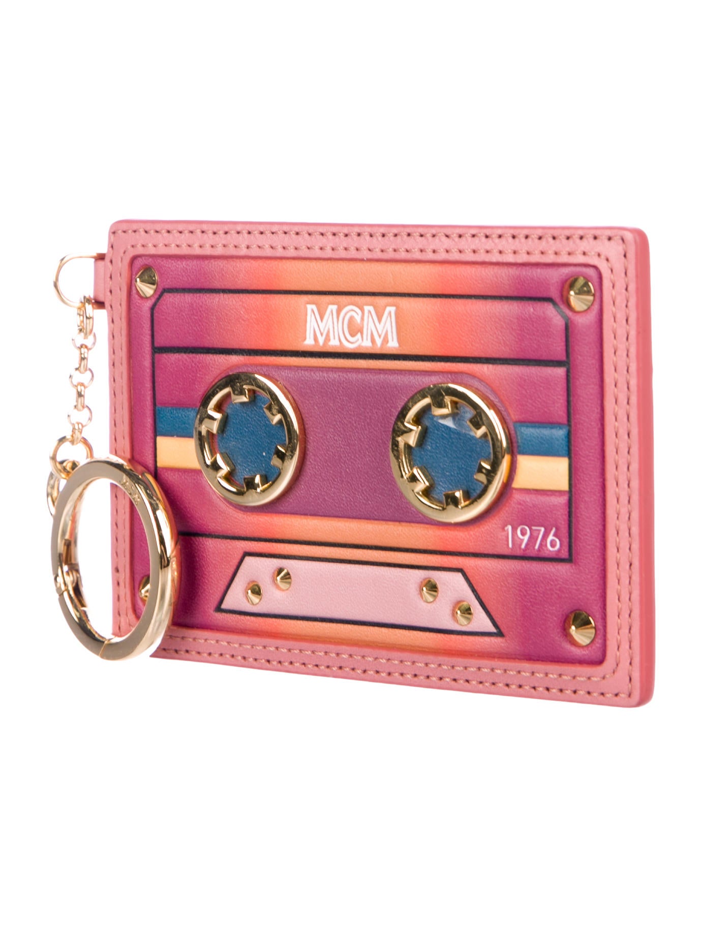 mcm cassette wallet