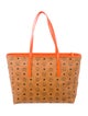 Monogram Leather Shopper Tote w/ Tags image 4