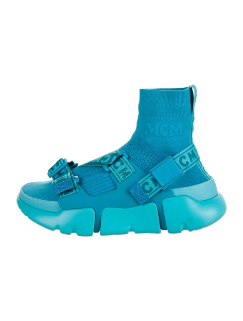 MCM Himmel Sock Sneakers Sock Sneakers w/ Tags Blu
