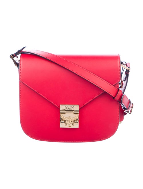 MCM Small Patricia Saddle Bag gold