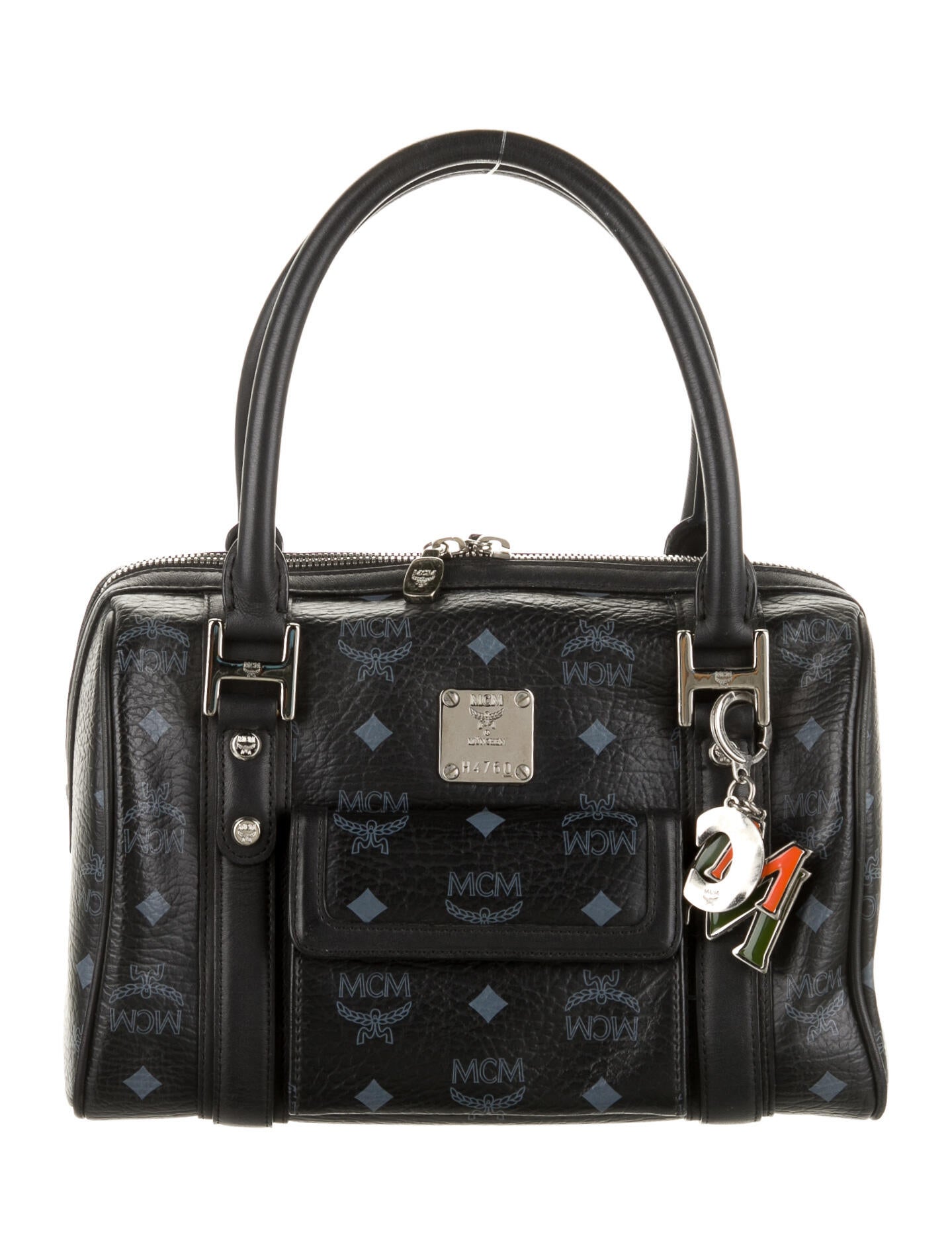 MCM Visetos Bowling Bag Handbags W3029780 The RealReal