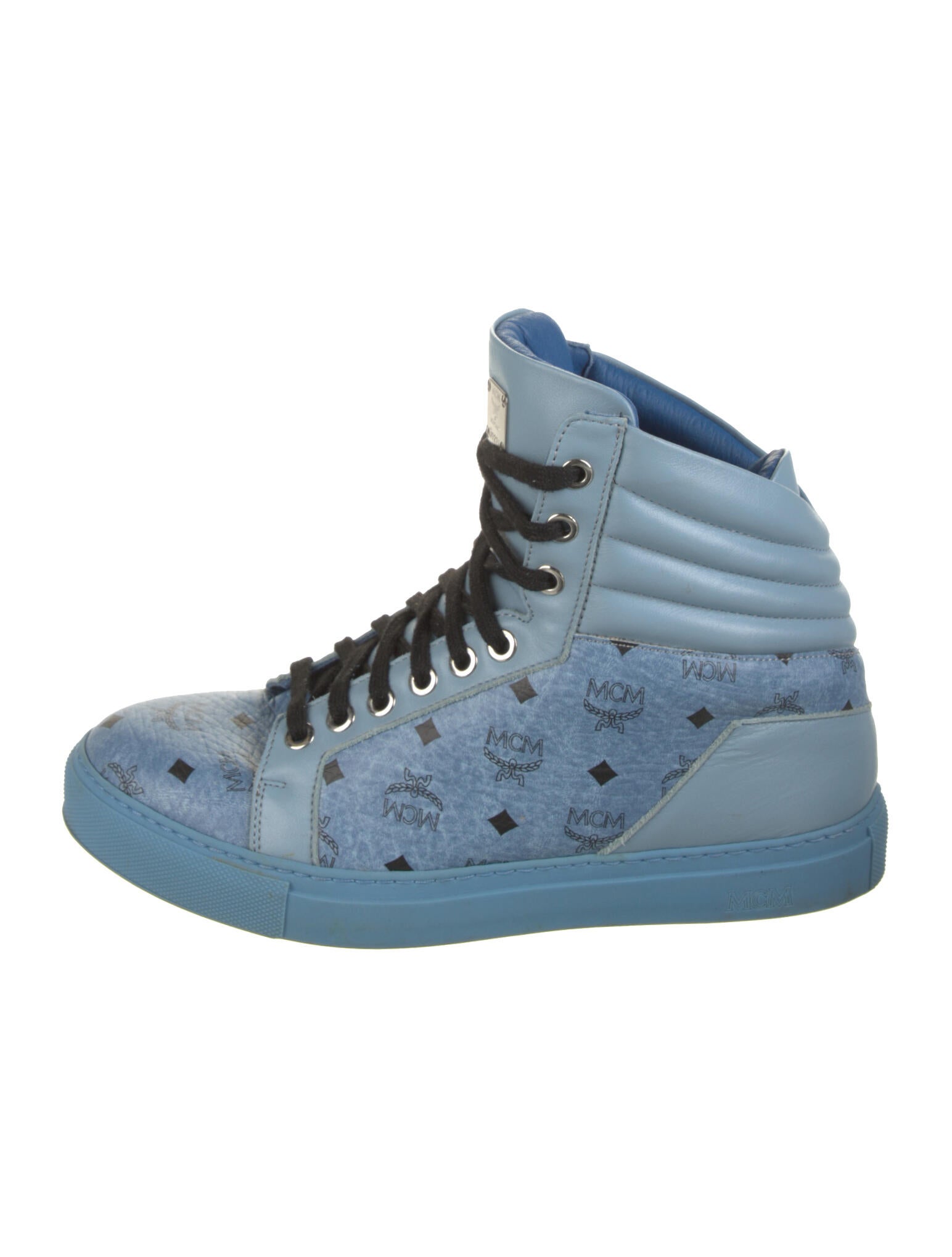 mcm wedge sneakers