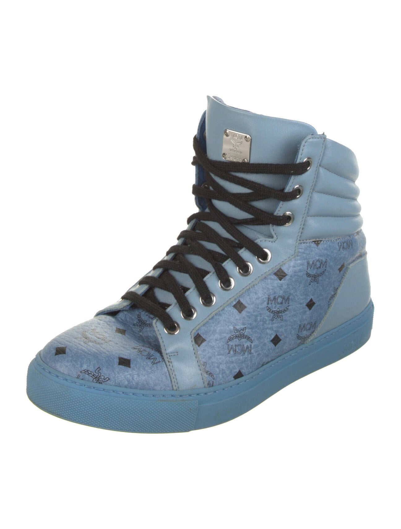 mcm wedge sneakers