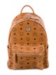 MCM Coated Canvas Monogrammed Backpack