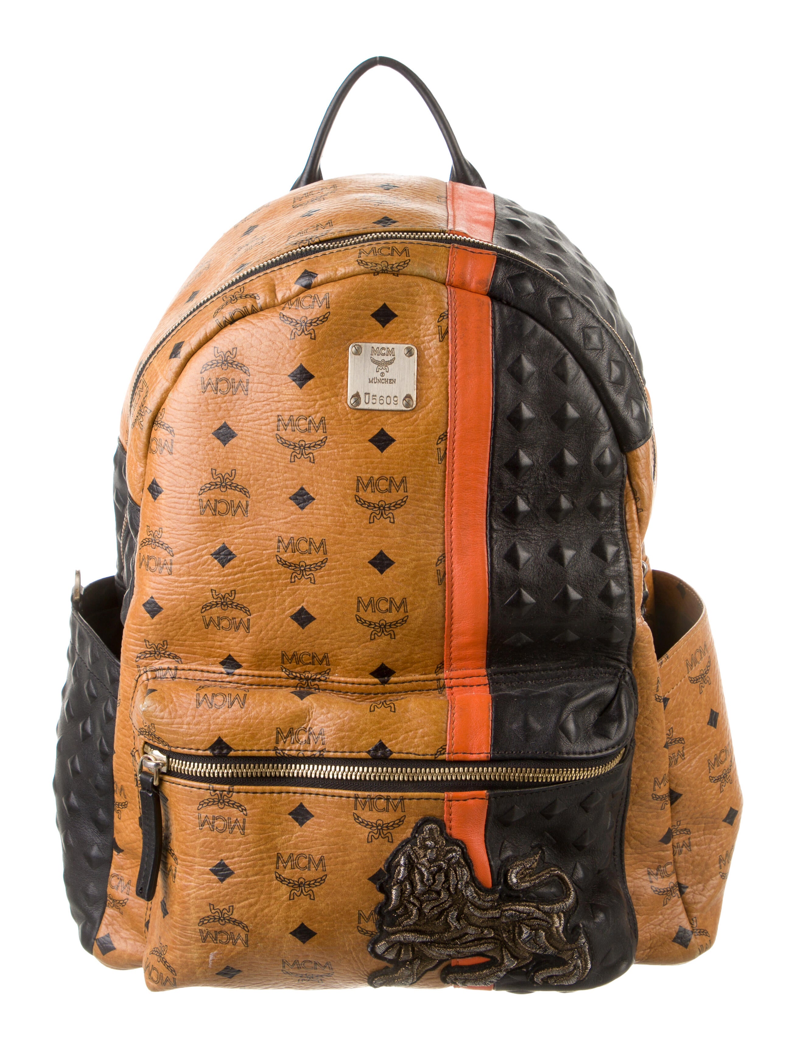 MCM Monogram Visetos Backpack