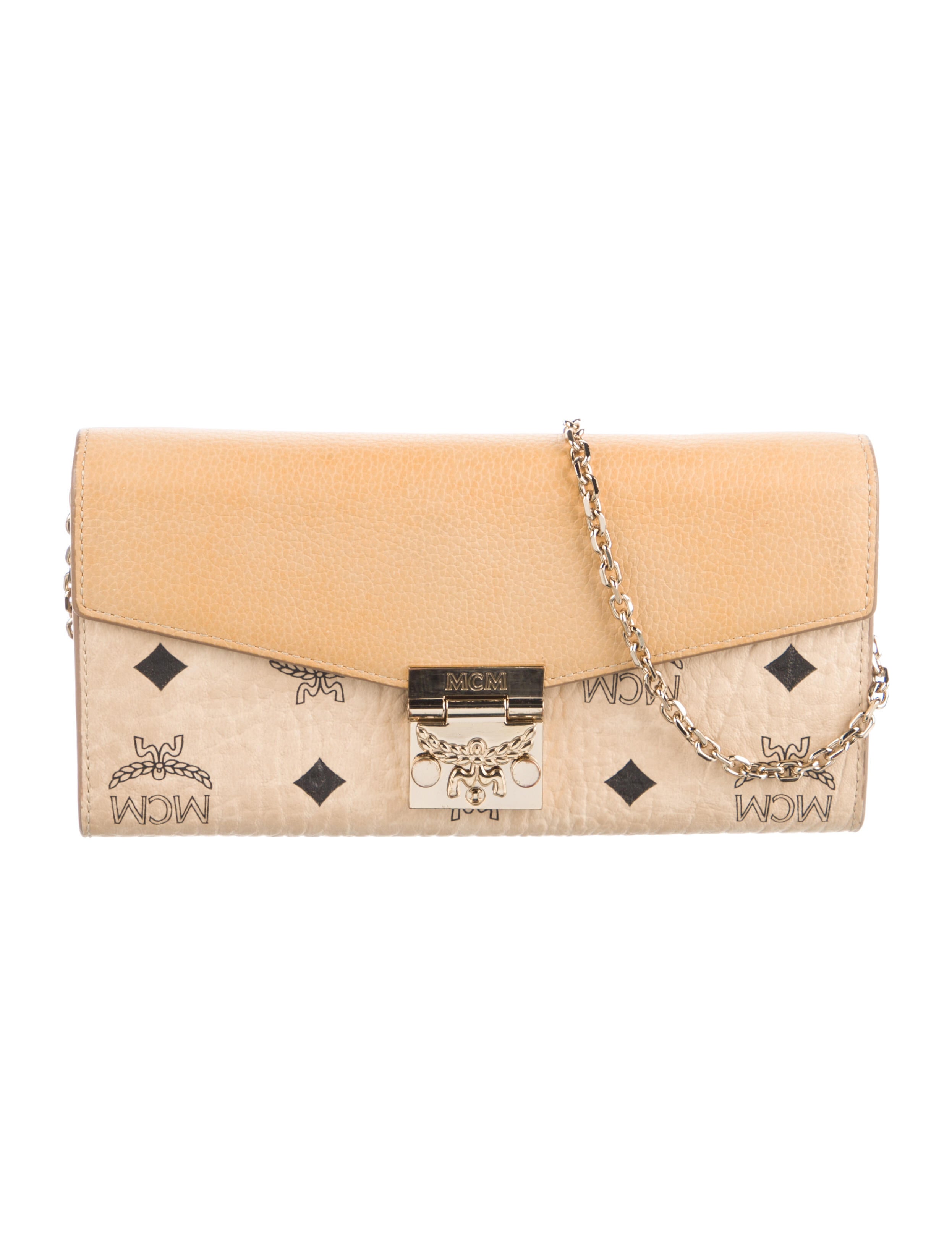MCM Tracey Crossbody Wallet Bag Neutrals Crossbody Bags, Handbags