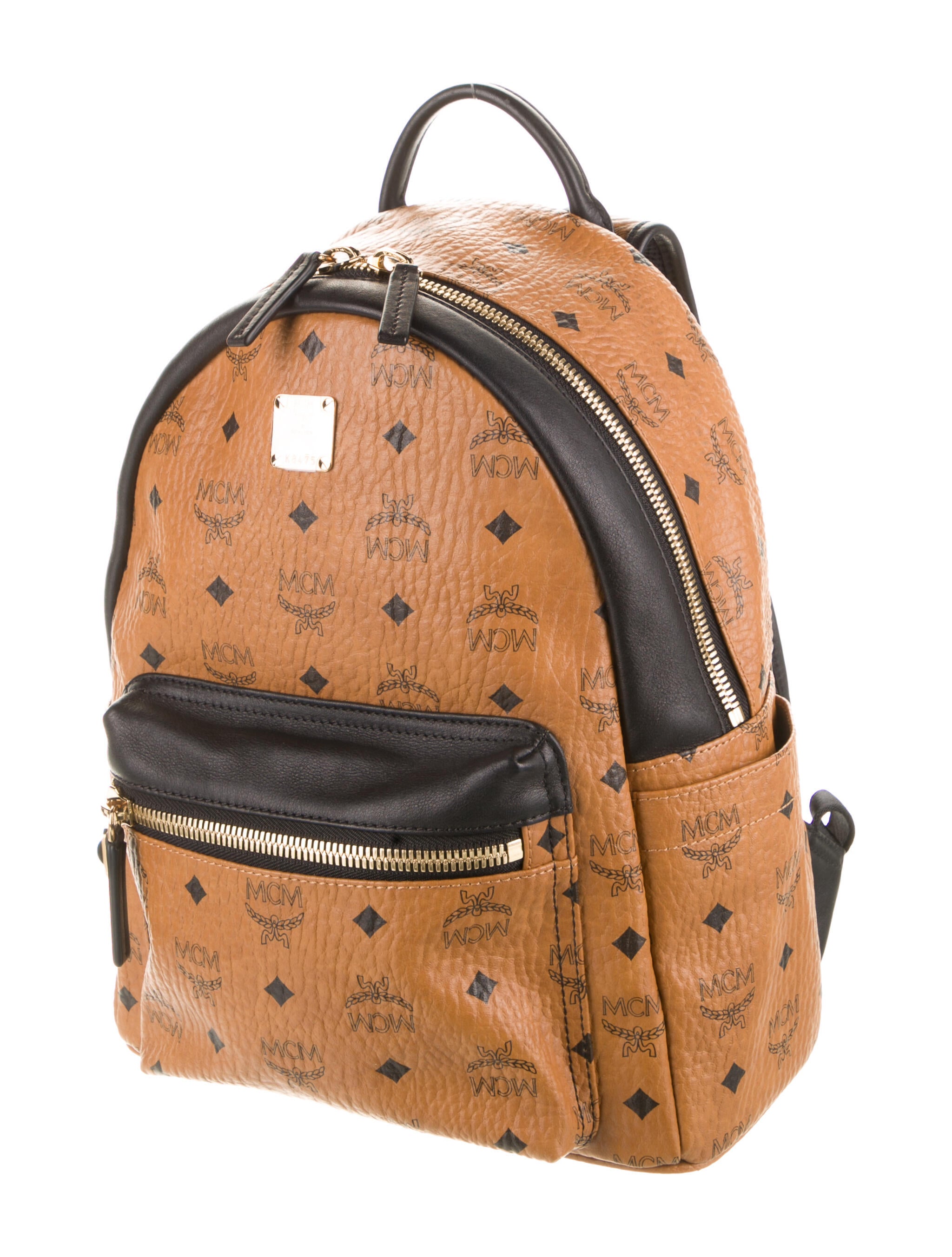 MCM Visetos Backpack Brown Backpacks, Handbags W3044823 The RealReal