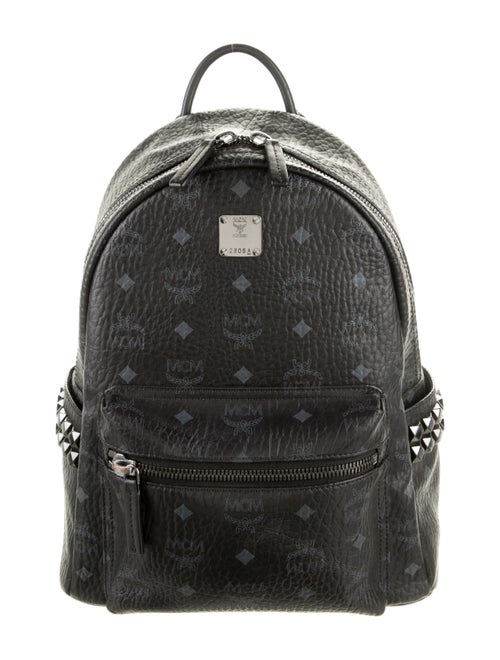 MCM Visetos Small Studded Backpack