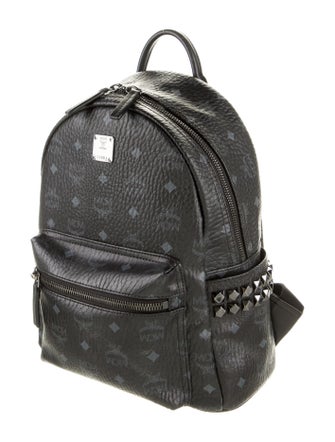 MCM Visetos Small Studded Backpack