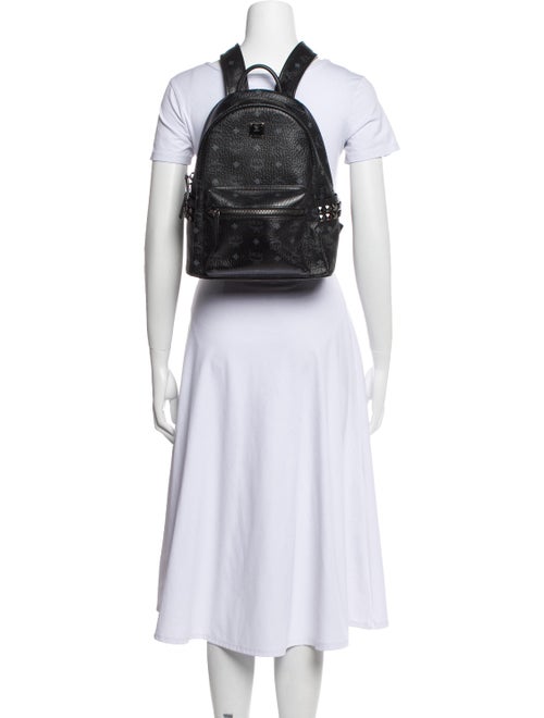 MCM Visetos Small Studded Backpack