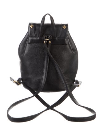 MCM Small Leather Backpack