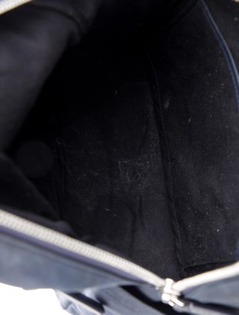 MCM Nylon Leather-Trimmed Backpack