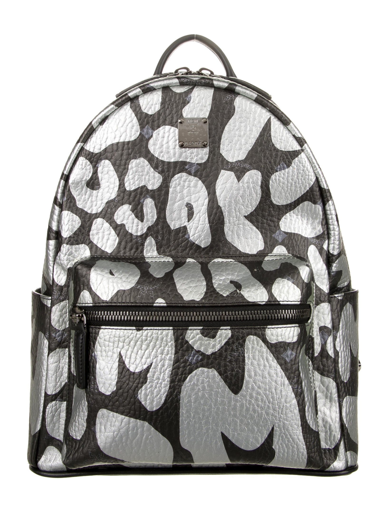 MCM Vintage Visetos Nylon Backpack Black Backpacks, Handbags