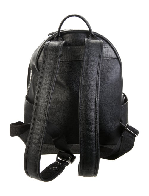 MCM Visetos-Trimmed Leather Stark Backpack