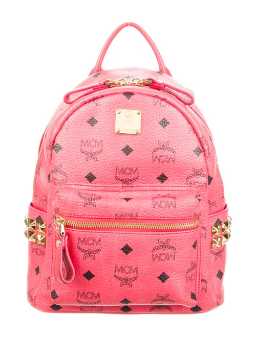 MCM Mini Side Studded Stark Backpack