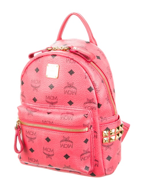 MCM Mini Side Studded Stark Backpack