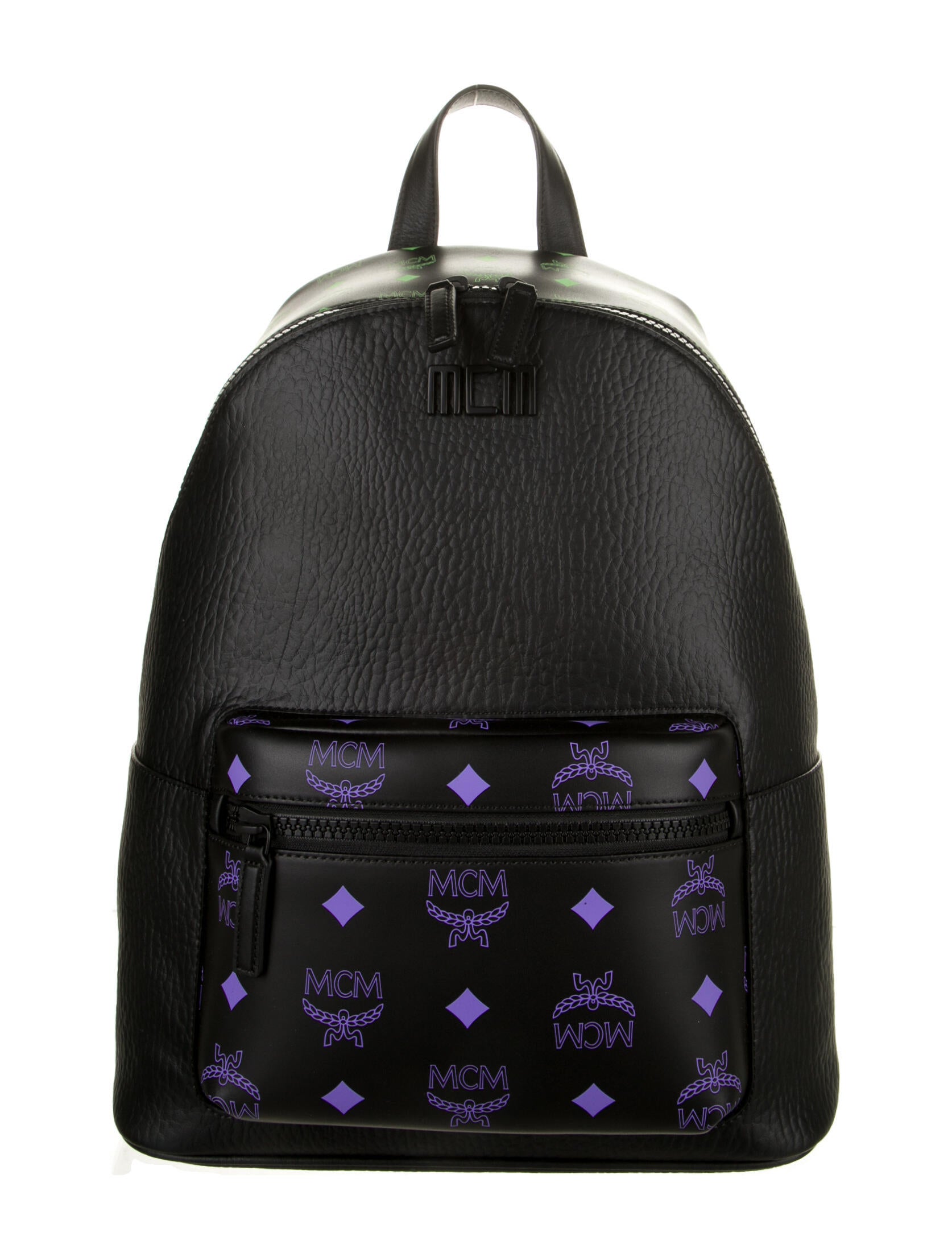 MCM Stark Splash Logo Backpack