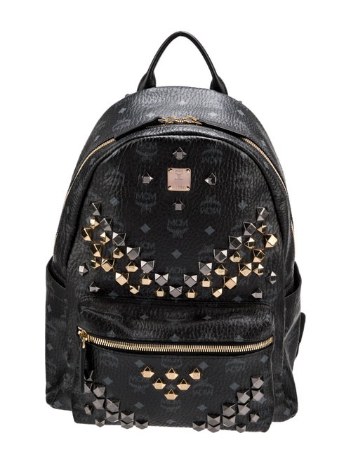 MCM Visetos Retro M Studs Stark Backpack