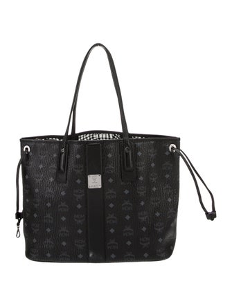 MCM Reversible Visetos Liz Shopper Tote