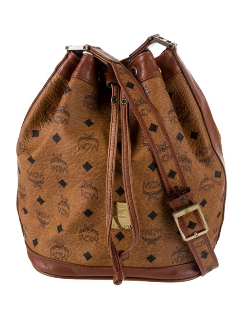 MCM Visetos Bucket Bag