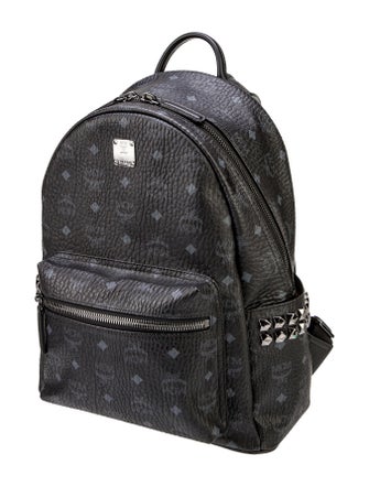 MCM Visetos Stud-Embellished Backpack