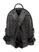 MCM Visetos Stud-Embellished Backpack