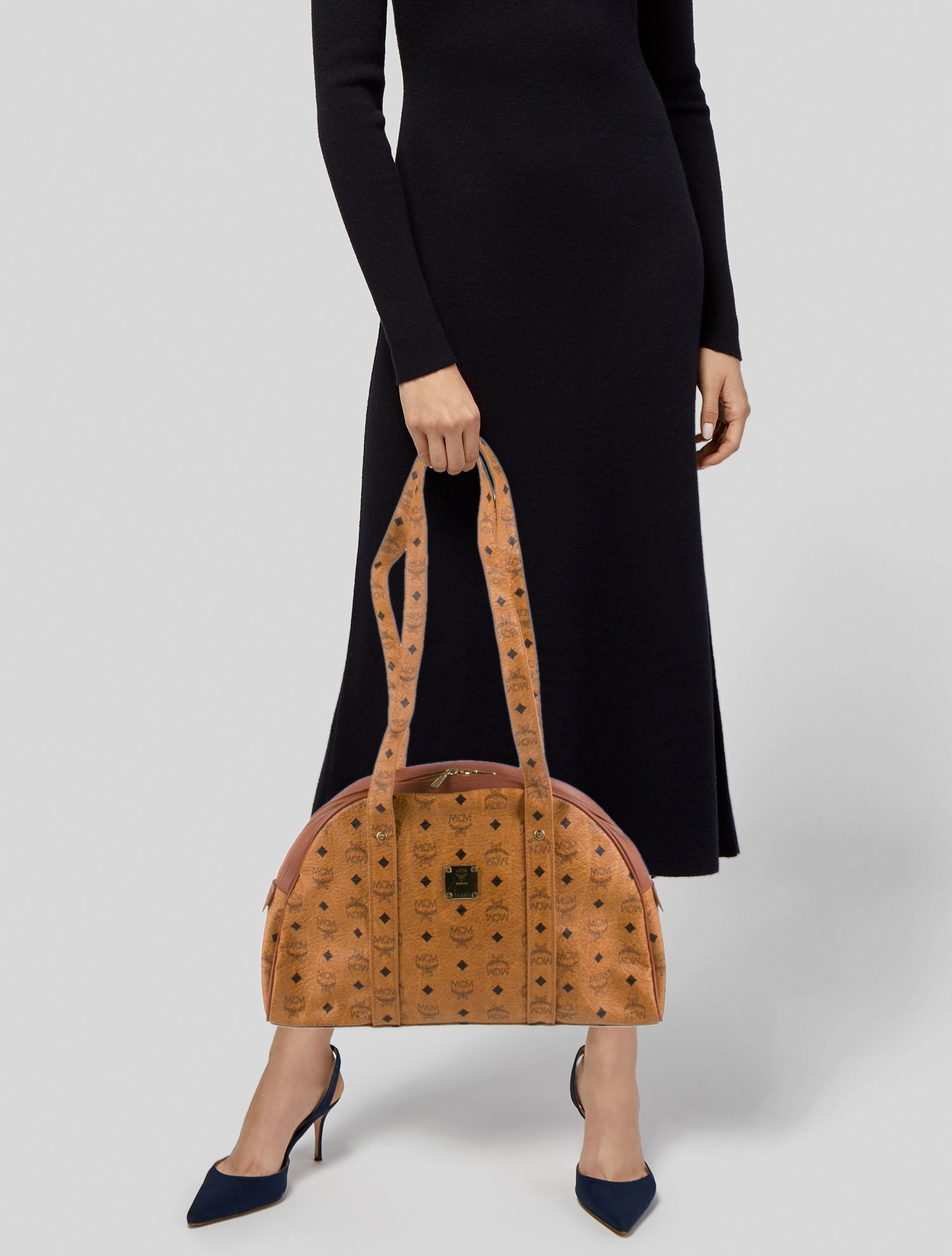 MCM Visetos Shoulder Bag