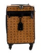 MCM Monogram Rolling Suitcase